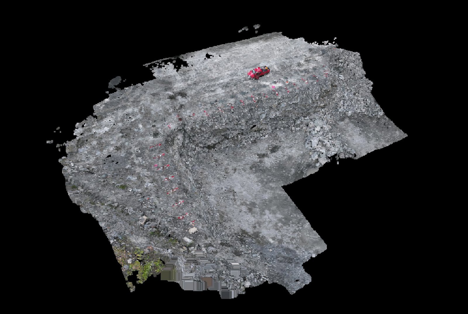 Point-cloud model preview — Cumberland drone capture · AD-681DF745