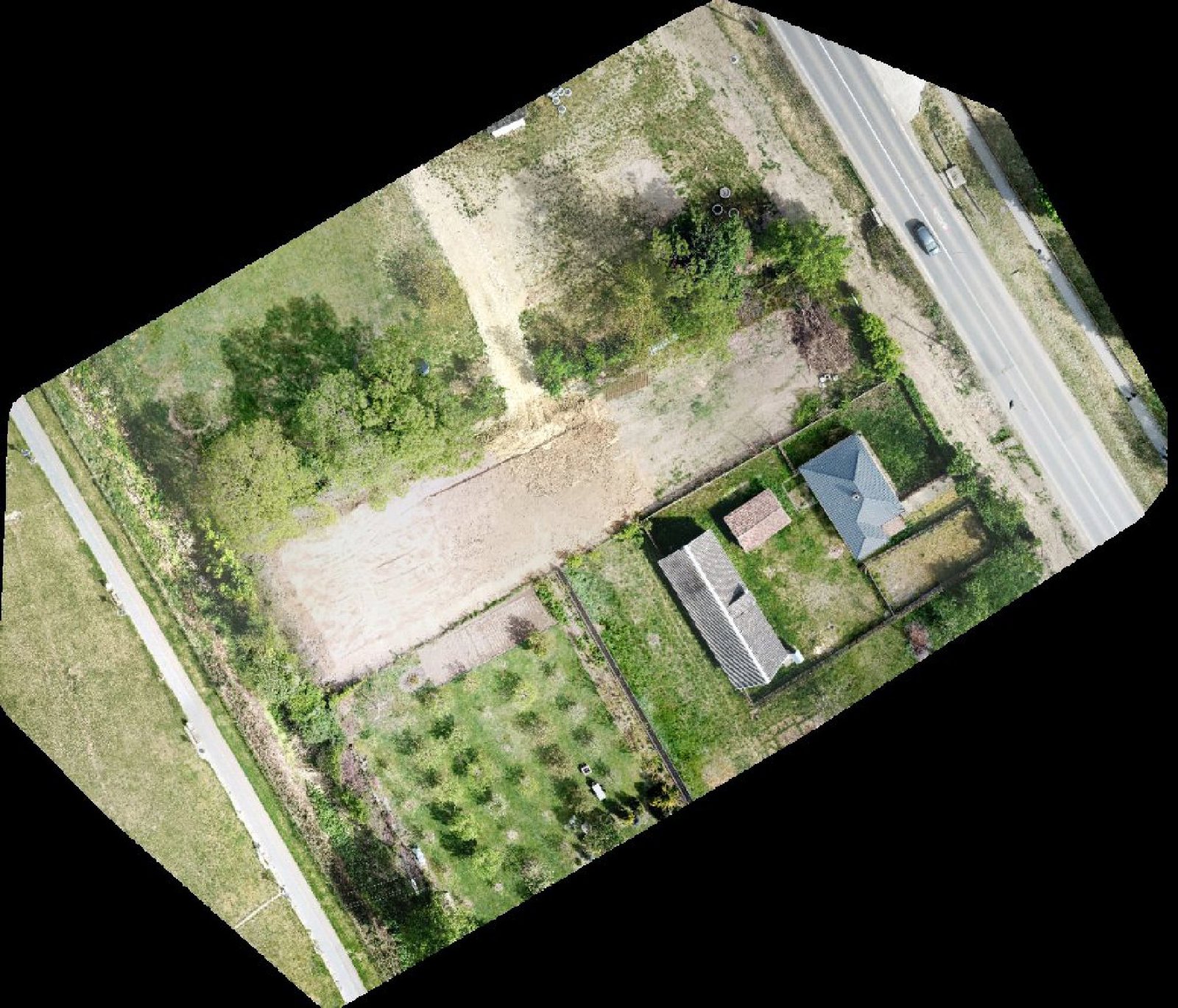 Reviewed orthomosaic preview — Satu Mare drone capture · AD-8745AEC1