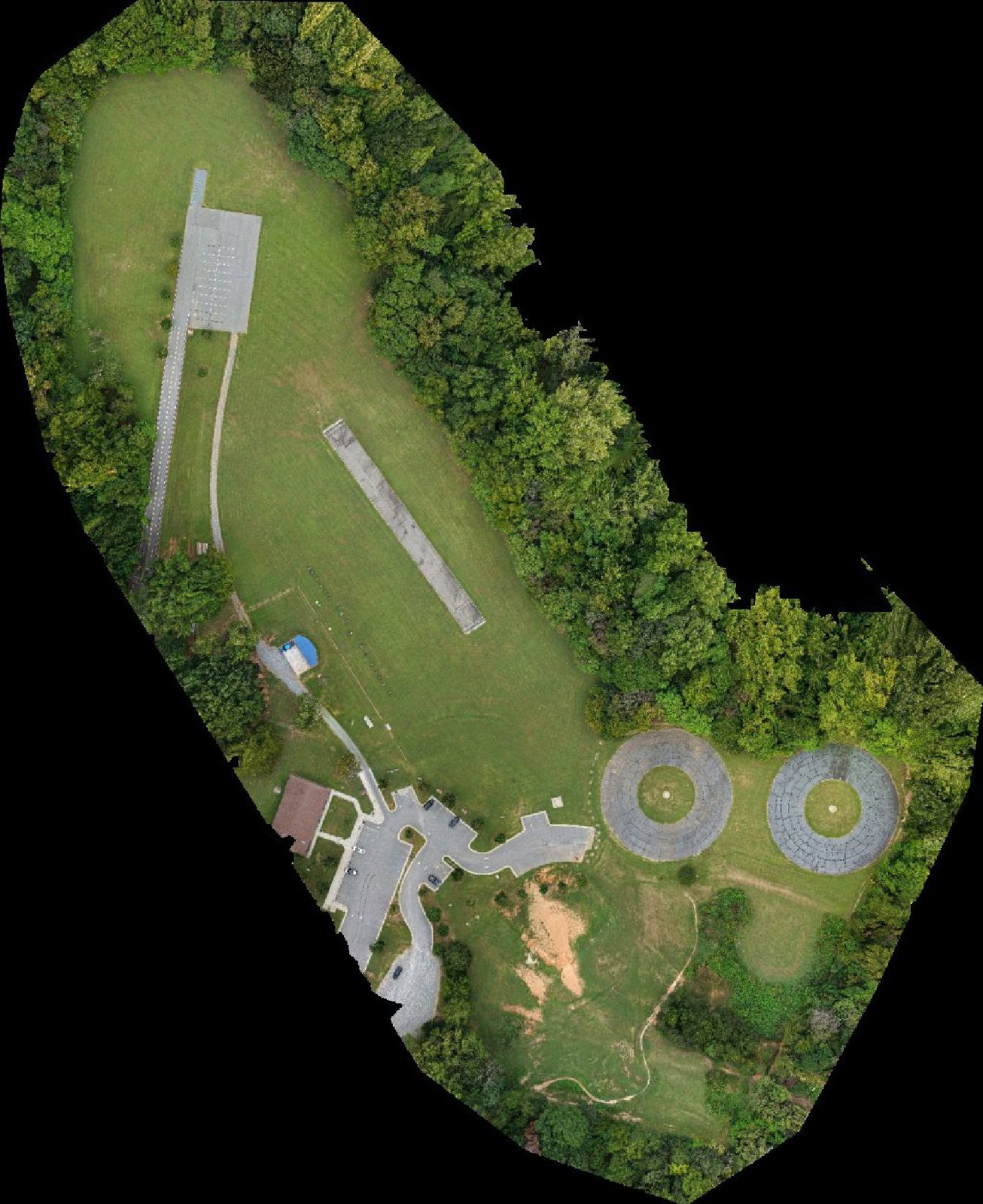 Reviewed orthomosaic preview — Winston-Salem drone capture · AD-299FCE55