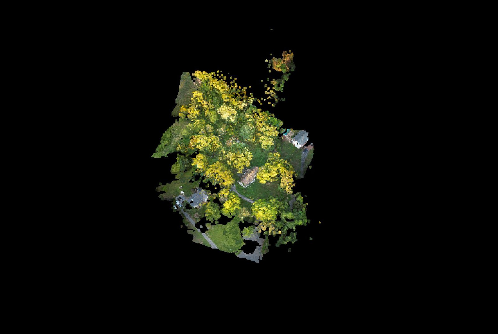 Point-cloud model preview — Prince George's County drone capture · AD-25694818