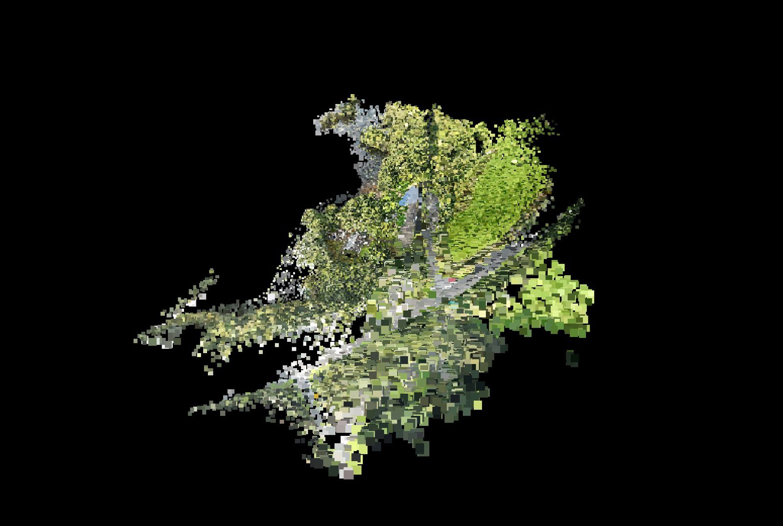 Point-cloud model preview — County Cavan drone capture · AD-54F3E129