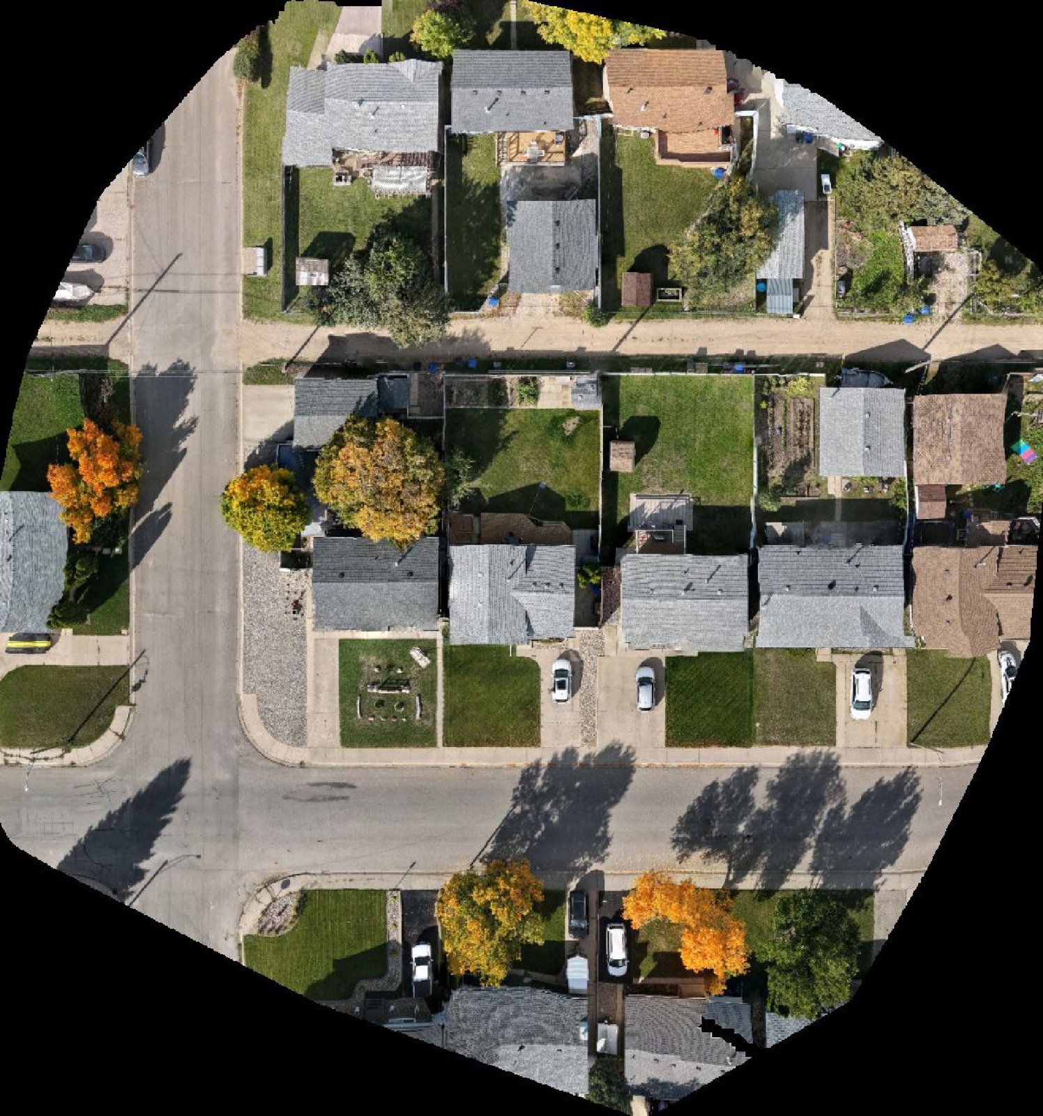 Reviewed orthomosaic preview — Moose Jaw drone capture · AD-7F1EC1CD