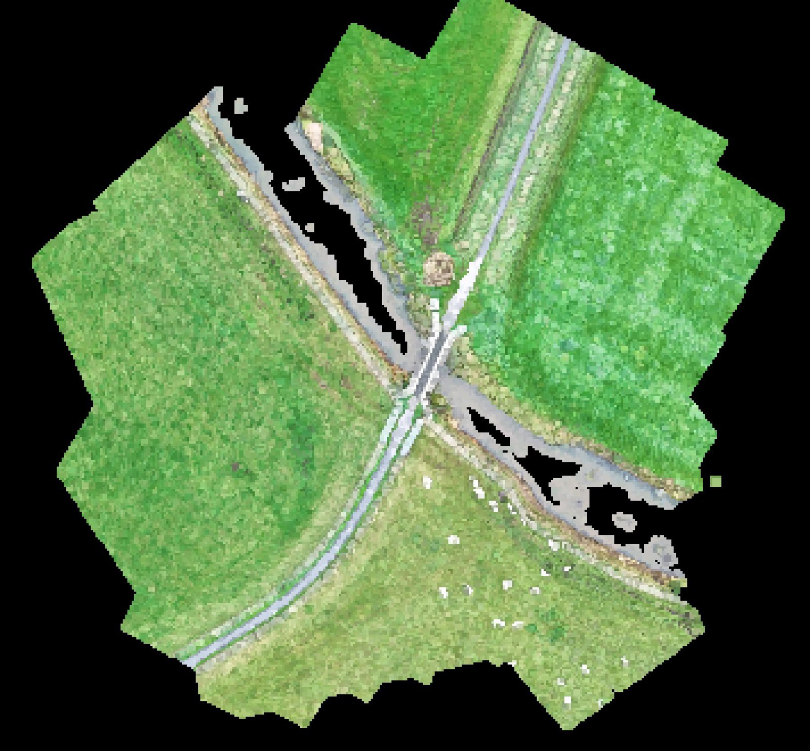 Point-cloud model preview — Oosterwolde drone capture · AD-A649955D