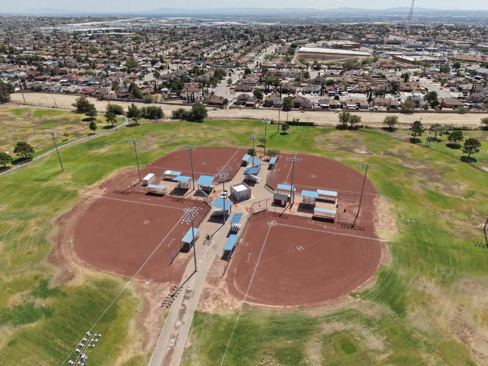 Selected drone photograph — El Paso drone capture · AD-046BDEE2