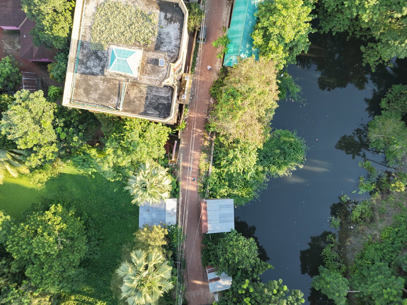 Selected drone photograph — চাঁদপুর জেলা drone capture · AD-1016EAC1