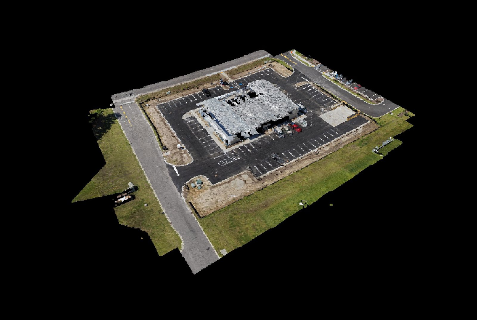 Point-cloud model preview — Myrtle Beach drone capture · AD-BF024391