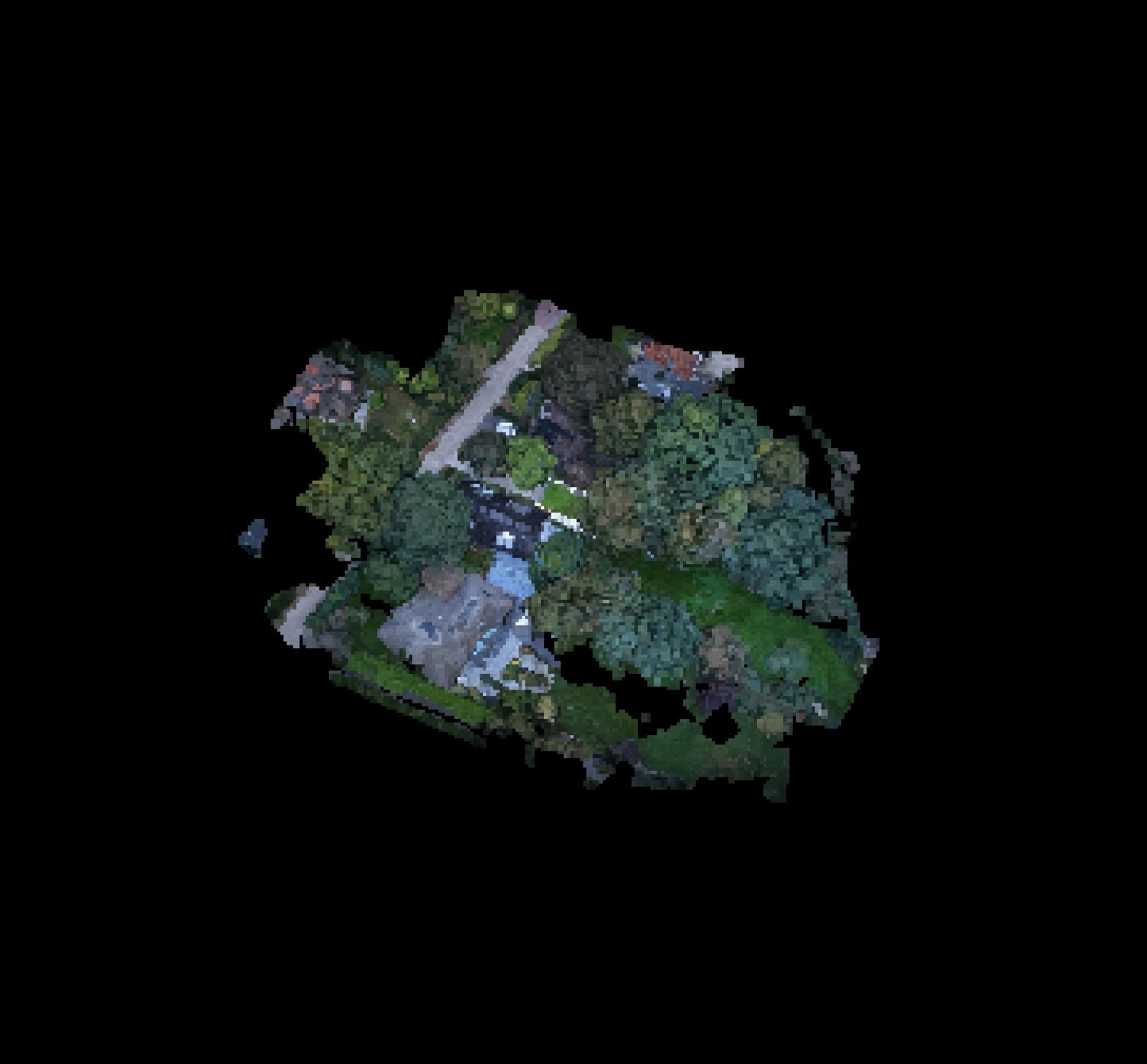 Point-cloud model preview — Lunteren drone capture · AD-940ED08D