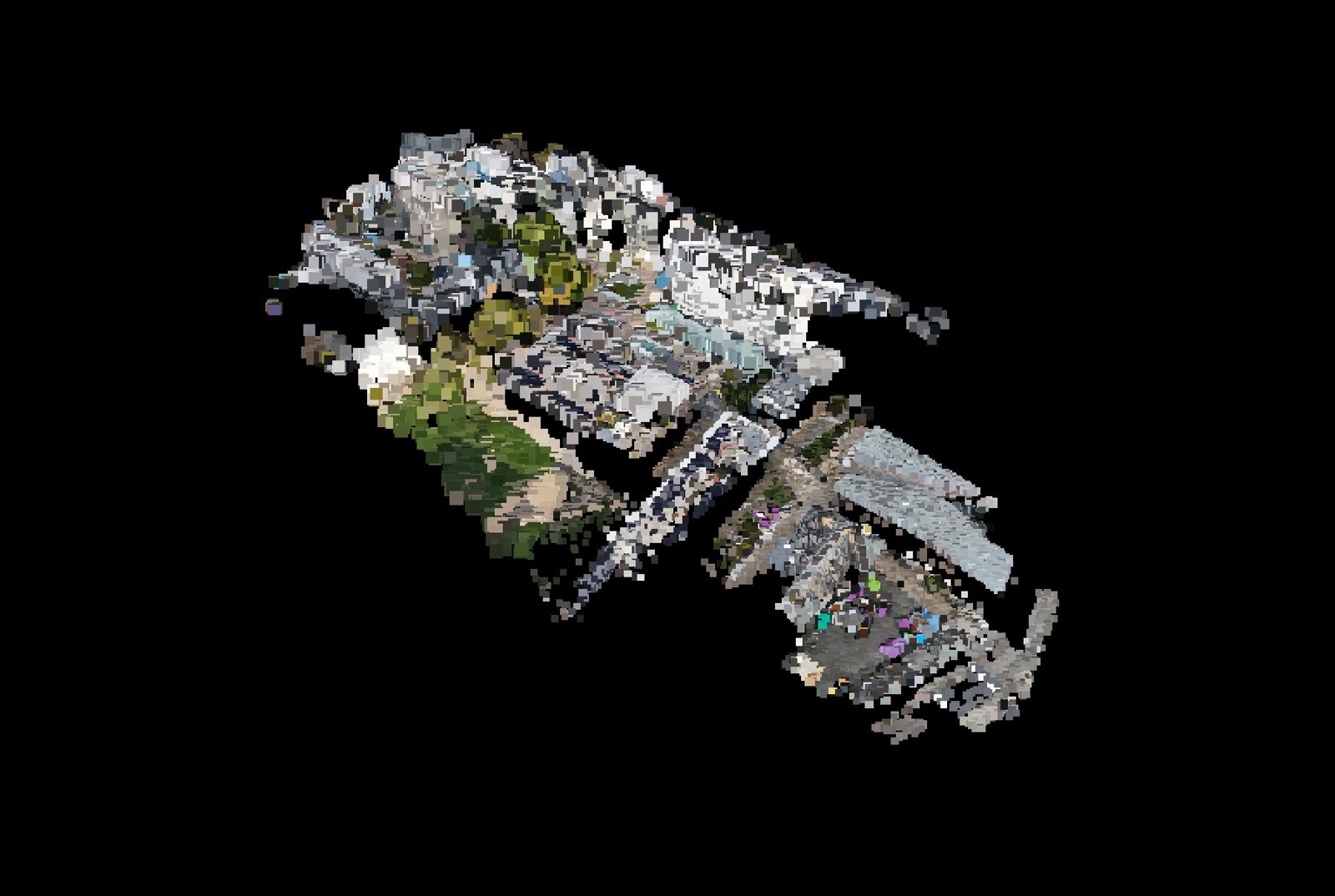 Point-cloud model preview — Plymouth drone capture · AD-659DEE08