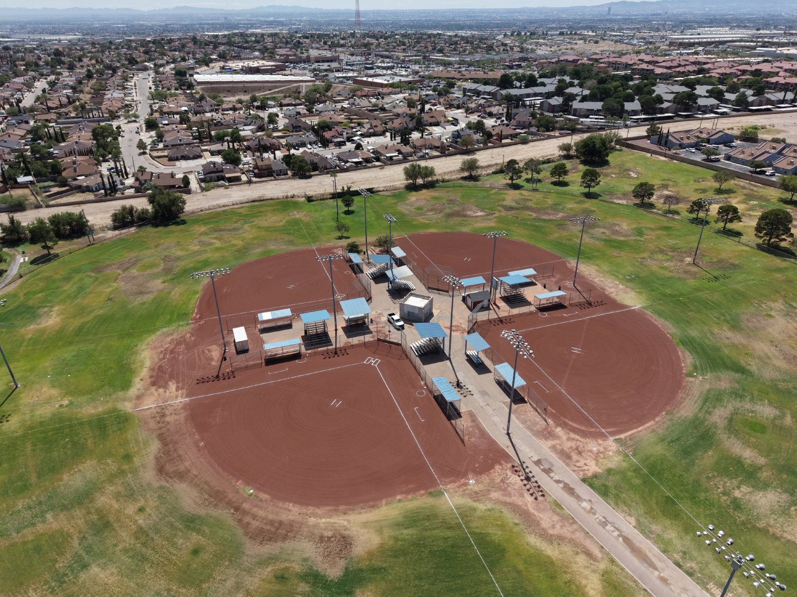 Selected drone photograph — El Paso drone capture · AD-046BDEE2