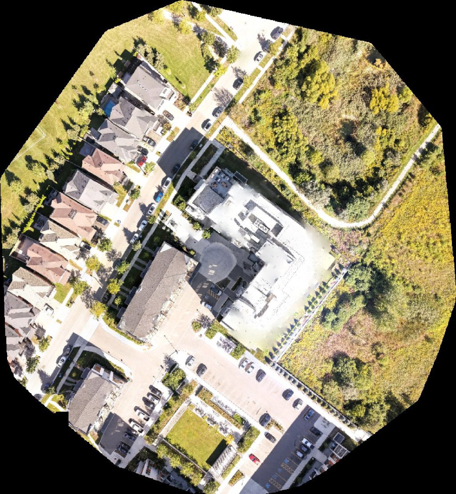 Reviewed orthomosaic preview — Oakville drone capture · AD-A84D0F81